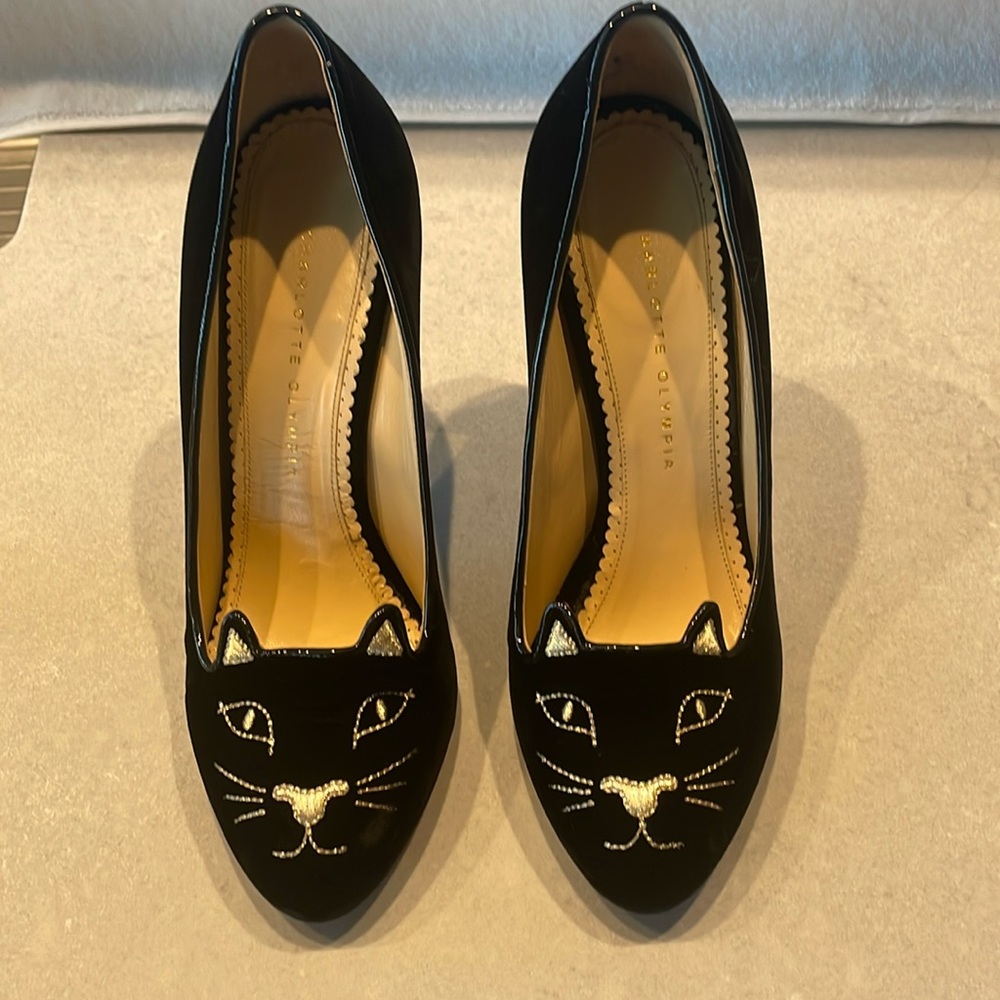 Charlotte Olympia cat pumps